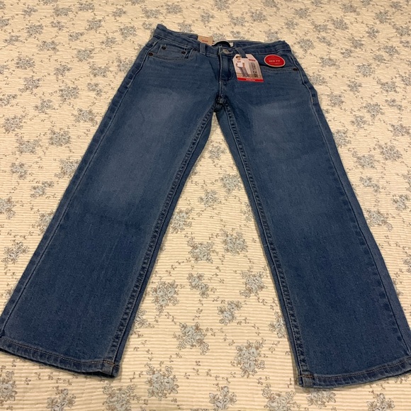 Levi's Other - Levi’s 551Z Boys Jeans NEW Size 7x Reg adjustable waist Relax fit straight leg